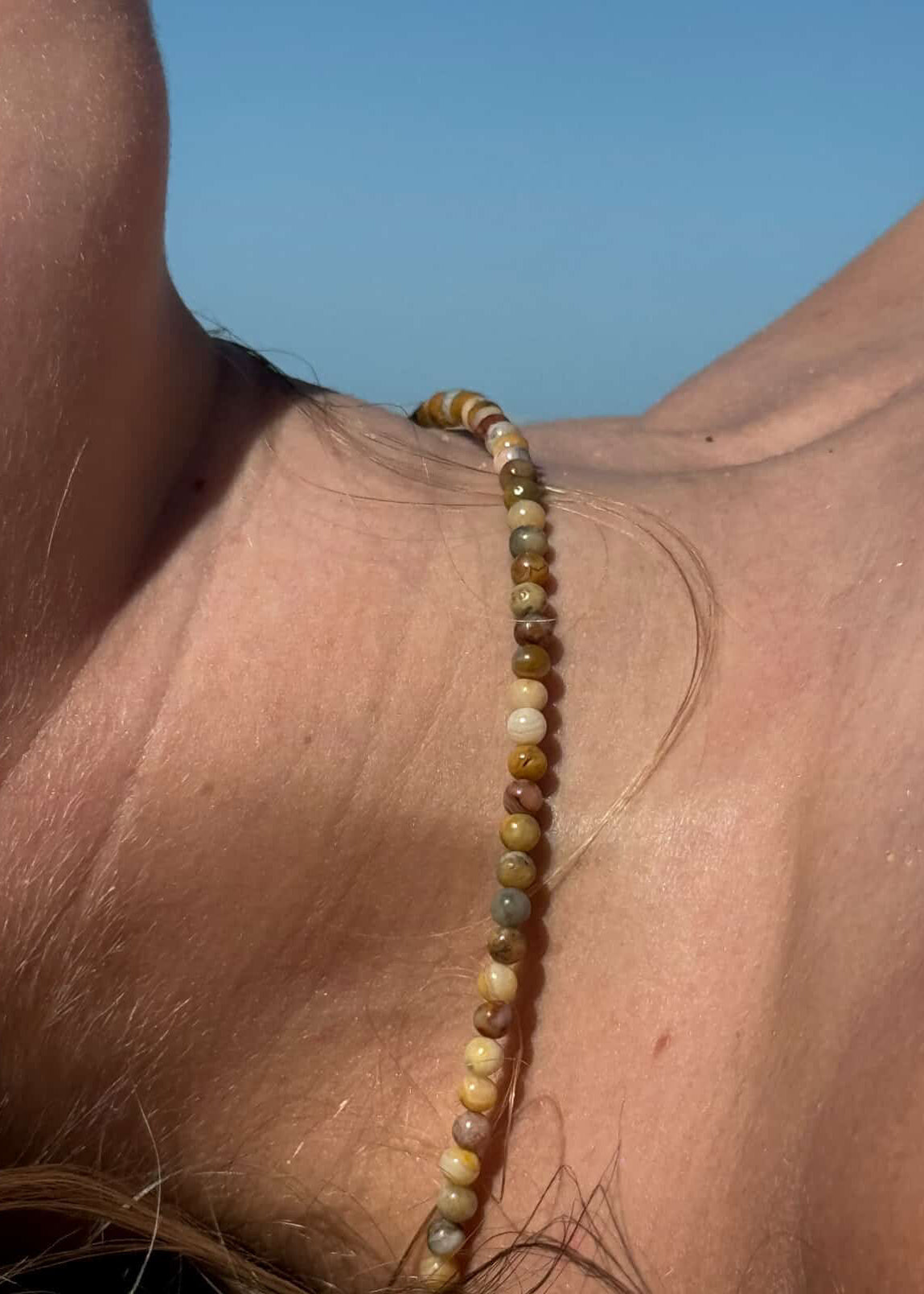 Crazy Lace Agate Necklace