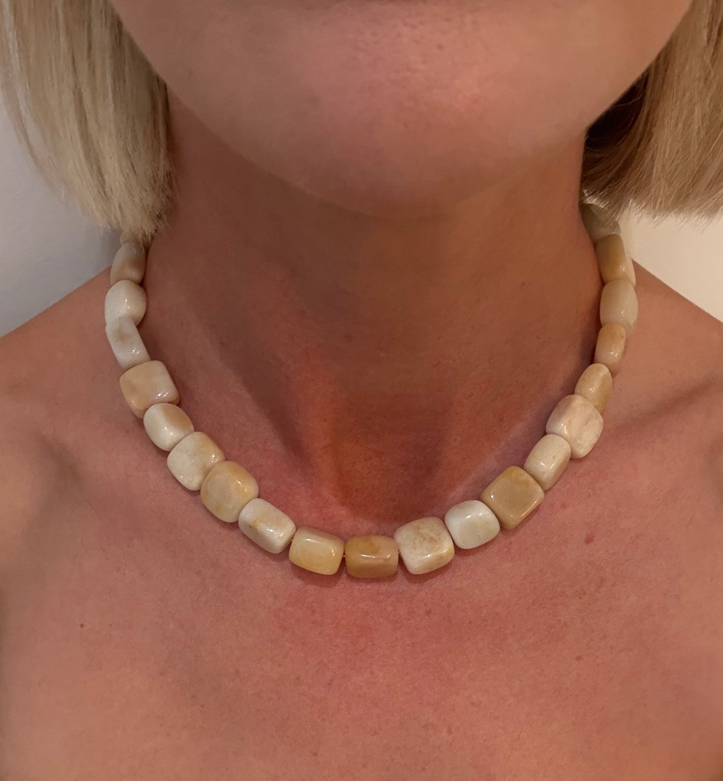 Yellow Chalcedony Sqaures