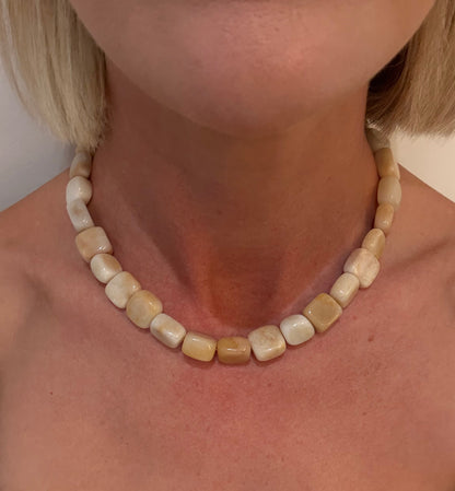 Yellow Chalcedony Sqaures