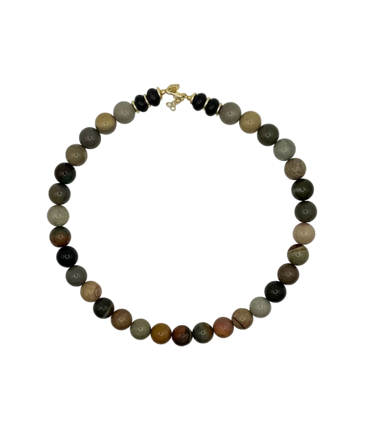 Natural Ocean Jasper Necklace