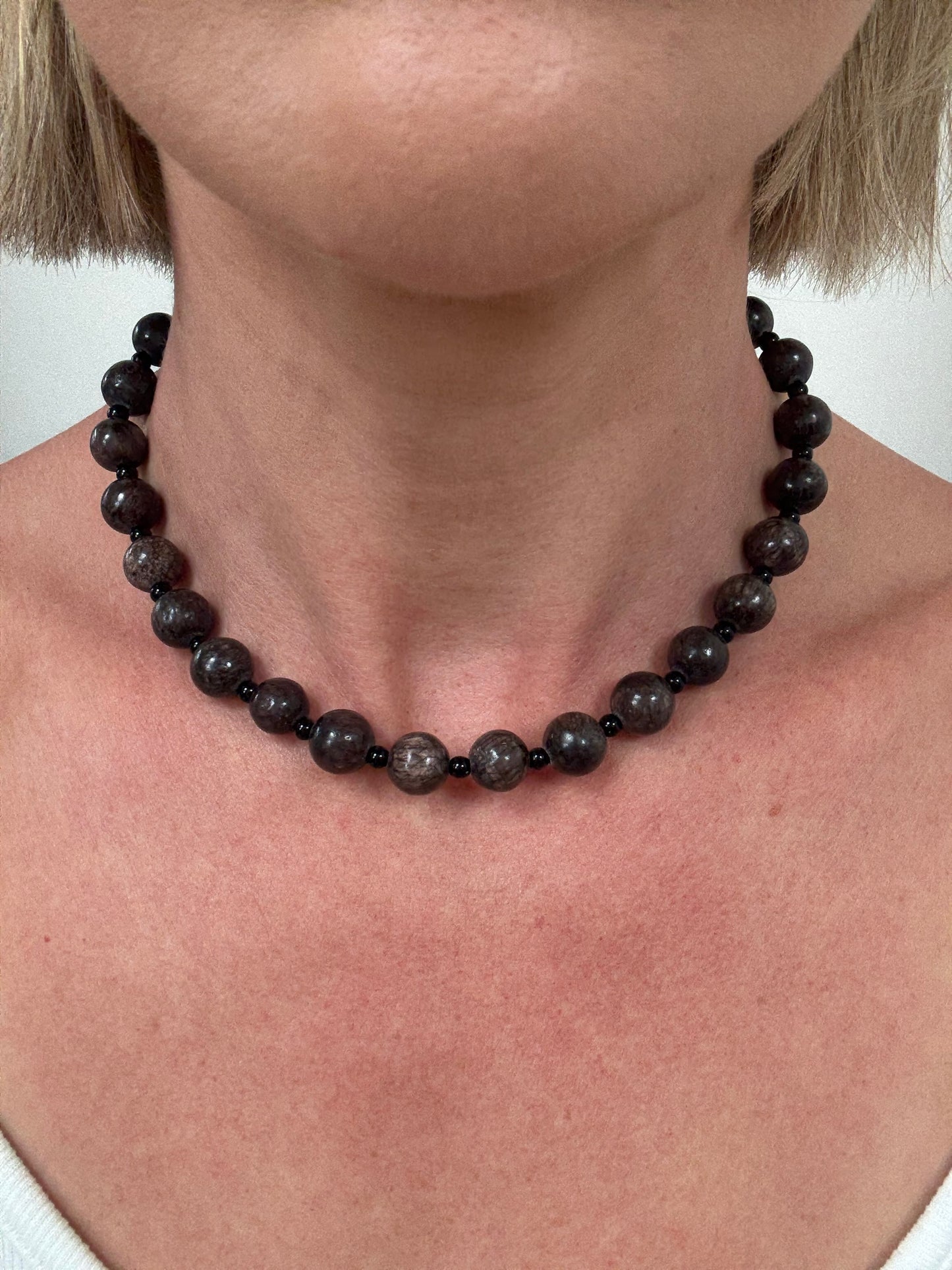 Lepidolite Bauble Necklace